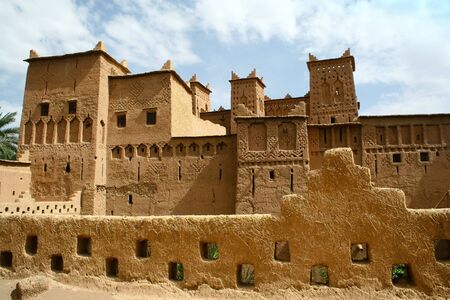 The Kasbah in Moroccoの写真素材