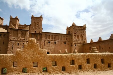 The Kasbah in Moroccoの写真素材