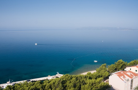Resort Makarska. Croatiaの写真素材