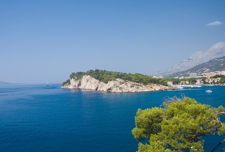 Resort Makarska. Croatiaの写真素材