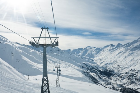 Ski resort  Hohrgurgl. Austriaの写真素材