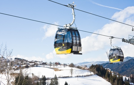 Ski resort  Schladming . Austria