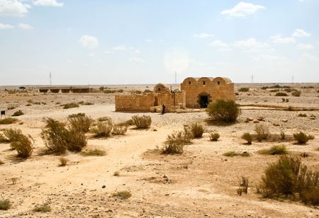 Qasr Amra desert castle  Jordan