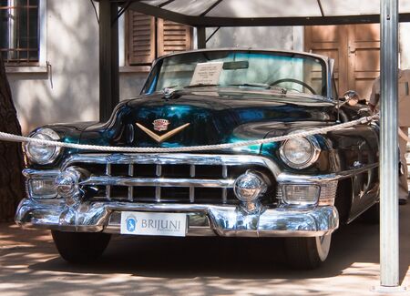 Cadillac in the museum Broz Tito  Brijuni National Park  Croatiaiのeditorial素材