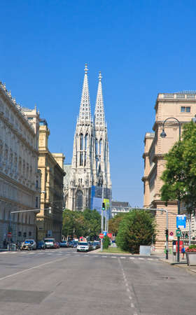Votive Temple  in Vienna, Austriaのeditorial素材