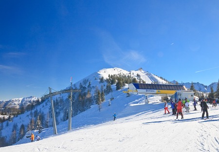 Ski resort Schladming . Austriaのeditorial素材
