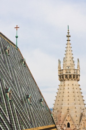 Vienna, St. Stephen's Cathedral. Austriaの写真素材