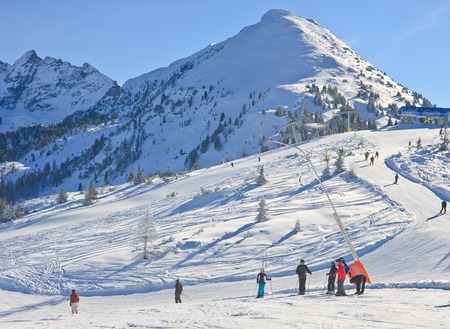 Ski resort Schladming . Austriaのeditorial素材