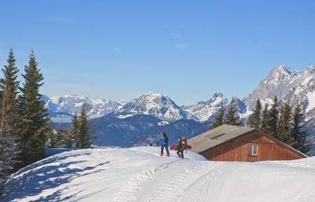 Ski resort Schladming . Austriaのeditorial素材