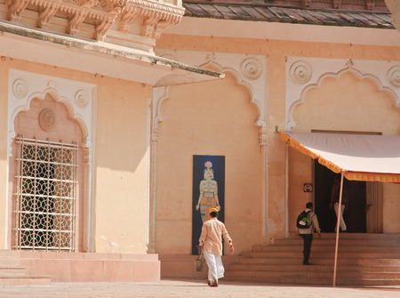 India, Jodhpur Fort Merangarhのeditorial素材