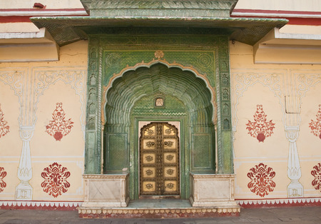 City Palace. Jaipur,Indiaのeditorial素材