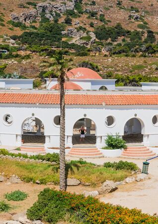 Thermal springs of Kallithea (Terme Kalithea). Rhodes Island. Greeceの写真素材