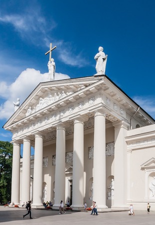Cathedral of St. Stanislaus and St. Vladislav, Vilnius, Lithuaniaのeditorial素材