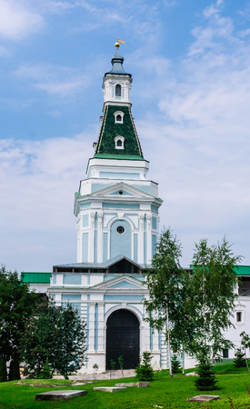 Caliche tower. Holy Trinity-St. Sergiev Posad. Moscow regionの写真素材