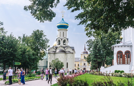 The Church of the Descent of the Holy Spirit. Holy Trinity-St. Sergiev Posad, Moscow regionのeditorial素材
