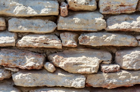 Masonry walls of stone