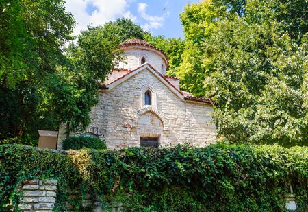 Chapel «Stella Varis» (Sea Star). Residence Queen Mary. Balchik, Bulgariaの写真素材