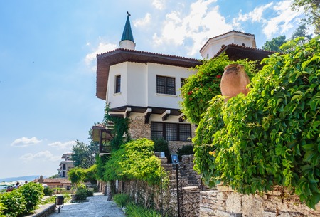 Palace of the Romanian queen Maria. Balchik, Bulgariaのeditorial素材