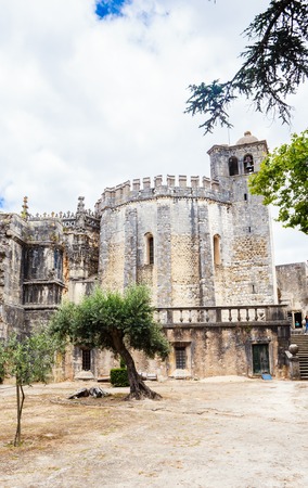 Convento de Cristo (UNESCO world Heritage), Tomar, Ribatejo, Portugのeditorial素材