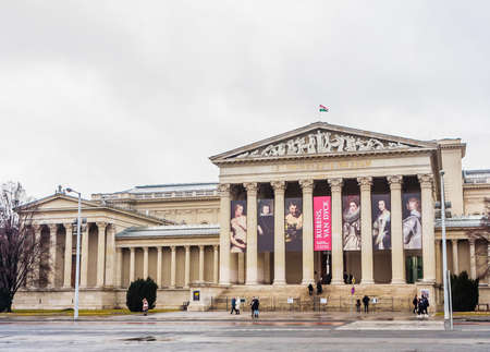 Museum of Fine Arts, Budapest, Hungaryのeditorial素材