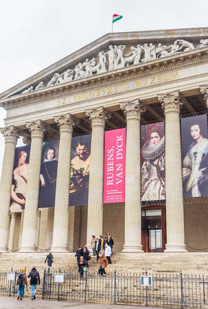 Museum of Fine Arts, Budapest, Hungaryのeditorial素材