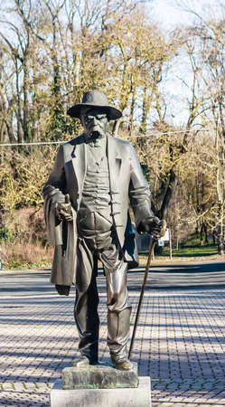 Statue of Ferenc Deak (1803のeditorial素材