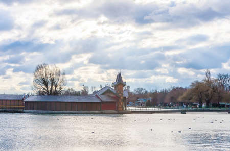 Keszthely, Balaton, Hungary, Western Hungary, lake Balaton.の写真素材