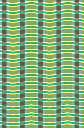 ornament  brown, yellow, green  cellsのイラスト素材