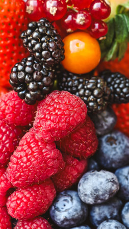 Fresh berries background. Berries background. Berries background. Berries background