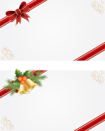Christmas frames for creating greeting cardsのイラスト素材