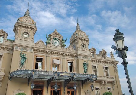 The Casino Monte-Carlo, Monaco.の写真素材