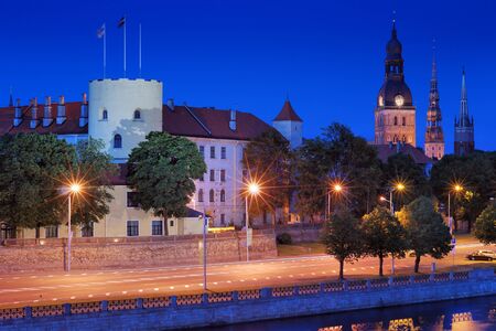 Riga Castle - the official residence of the President of Latvia.
