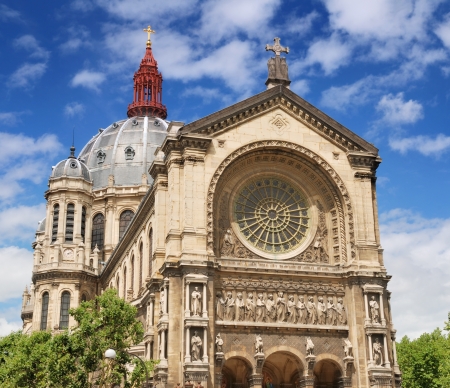 The Church of St  Augustine  Eglise Saint-Augustin de Paris  in Paris, France の写真素材
