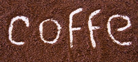 coffee sign backgroundの写真素材