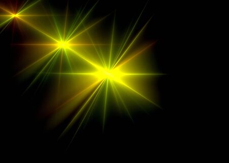 Fractal night flashes