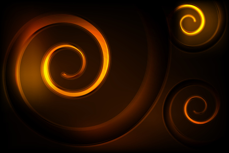 Abstract wavy glowing lines background.のイラスト素材