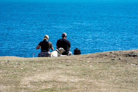 Couple Relaxingの写真素材