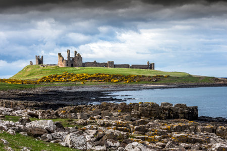 Located on the north east coast of England.の写真素材
