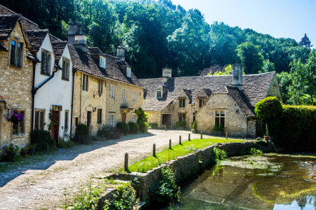 Said to be one of the prettiest villages in England, many films have been made here.のeditorial素材