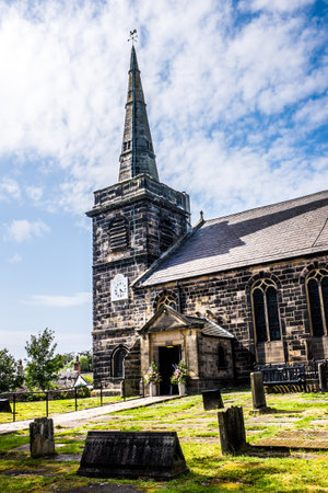 St. Cuthberts is an Anglican church and the oldest public building in Southport.の写真素材