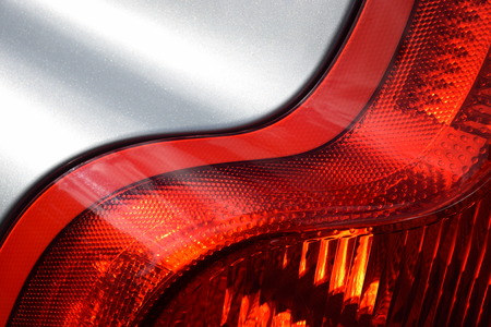 Stop Light Detail on a Car