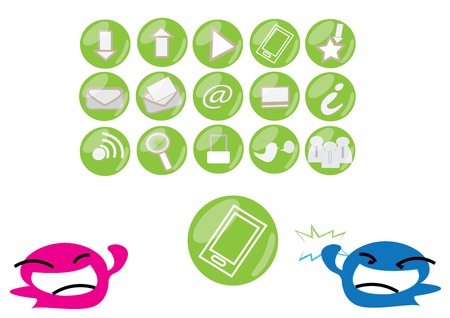 Social Media のイラスト素材