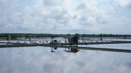 a saline view in thailand