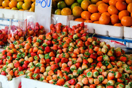 Strawberry. Fresh strawberry. Red strewberry.の写真素材
