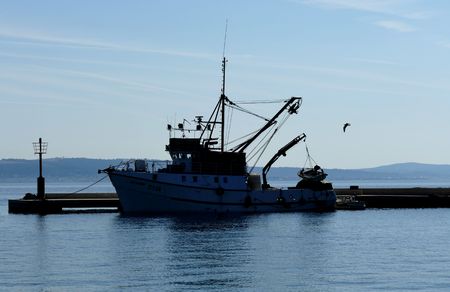 fishng boatの写真素材