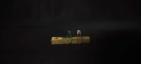 Mix Steel Metal Safety Pin two couples sit safety picの写真素材