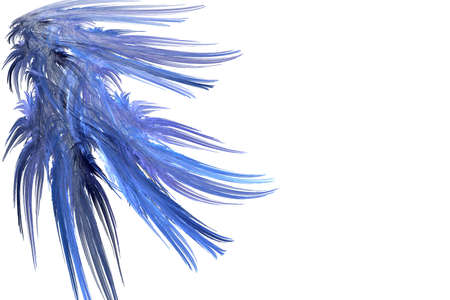 Abstract web - blue linesの写真素材