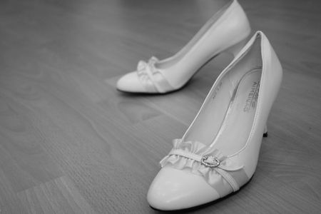 Beautiful female shoesの写真素材