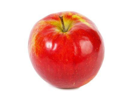 fresh red appleの写真素材