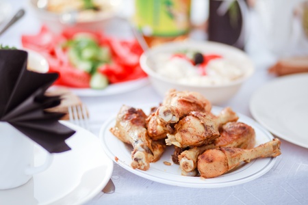 roasted chickenの写真素材